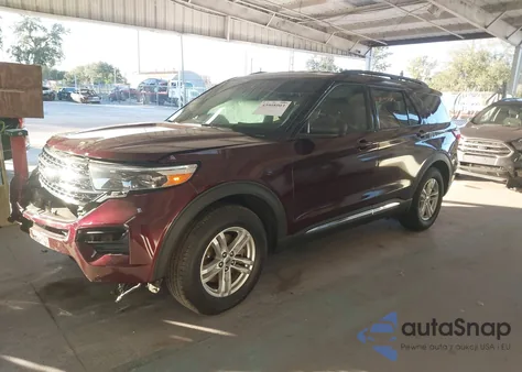 2022 Ford Explorer Xlt from USA, damaged, VIN 1FMSK7DHXNGA38485